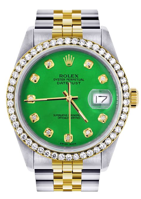 green face rolex women|rolex date just green dial.